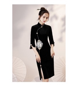 少女禮服連身裙改良旗袍