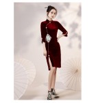 少女禮服連身裙改良旗袍