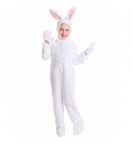 Cosplay毛絨兔子兒童服裝
