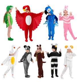 Cosplay兒童動物角色扮演演出服