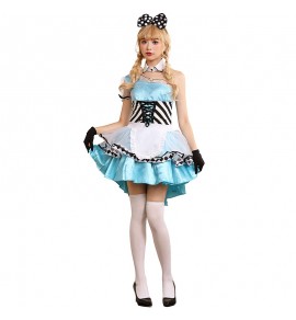 Cosplay愛麗絲夢遊仙境舞臺演出服