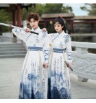 漢服情侶裝民族舞臺表演服