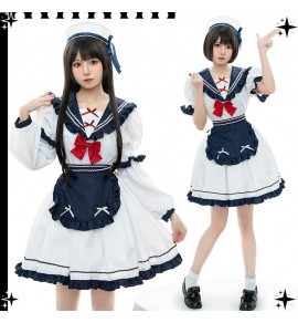 Cosplay Lolita 女僕裝動漫舞臺表演服