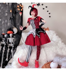 Cosplay 哈莉奎恩小丑表演服