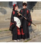 漢服情侶裝民族舞臺表演服