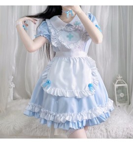 Cosplay Lolita女傭制服舞臺表演服