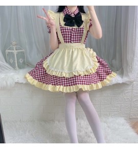 Cosplay Lolita女傭制服舞臺表演服