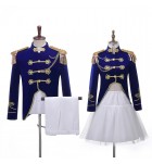 Cosplay海軍男女軍樂團舞臺演出服