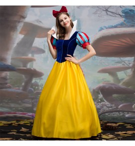 Cosplay 歐美童話白雪公主舞臺表演服