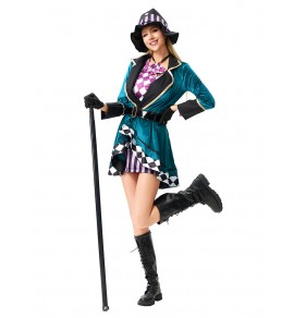 Cosplay 愛麗絲瘋帽子舞臺表演服
