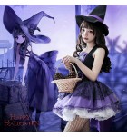 Cosplay化妝舞會吸血女巫表演服