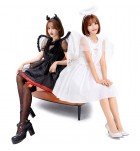 Cosplay魔鬼與天使蓬蓬裙舞臺表演服