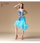 女裝拉丁舞裙子演出服裝