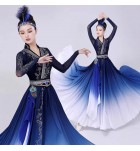 中國風女裝蒙古舞蹈演出服裝