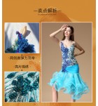 女裝拉丁舞裙子演出服裝