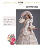 女裝晚禮服裙歐洲宮廷式舞臺演出服