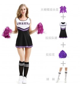 Cosplay少女啦啦隊服舞臺演出服