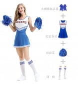 Cosplay少女啦啦隊服舞臺演出服