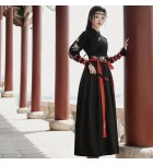 漢服情侶裝民族舞臺表演服