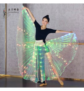 女裝LED發光裙子大擺裙演出服裝