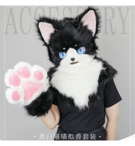 Cosplay化妝舞會喵喵表演服
