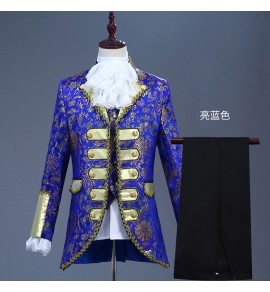 歐式宮廷裝男士三件套歌劇舞臺演出服