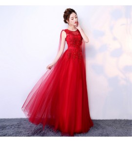 晚裝禮服婚宴敬酒服長款連身裙