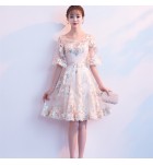 晚裝禮服伴娘服姊妹裙短連身裙