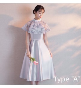 少女晚裝裙派對中長款連身裙