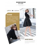 少女連身裙V領禮服裙