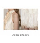少女禮服裙掛脖輕婚紗短款禮服