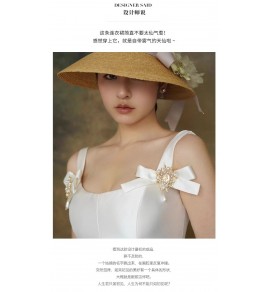 少女禮服裙吊帶生日派對中長裙