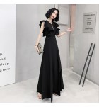 晚裝禮服性感開叉長裙