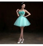 少女禮服裙抹胸派對短裙