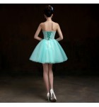 少女禮服裙抹胸派對短裙