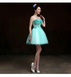 少女禮服裙抹胸派對短裙