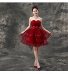 女裝禮服裙抹胸宴會短裙