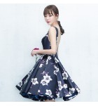 少女禮服裙吊帶露背派對短裙