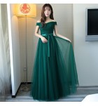 晚裝禮服裙網紗宴會長裙