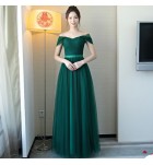 晚裝禮服裙網紗宴會長裙