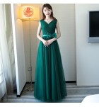 晚裝禮服裙網紗宴會長裙