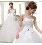 婚紗禮服裙抹胸新娘婚紗