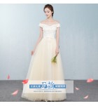 少女禮服裙浪漫花瓣宴會長裙