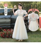 女裝禮服裙網紗婚禮姊妹團長裙