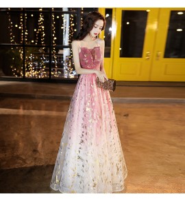 女裝禮服裙吊帶抹胸長裙