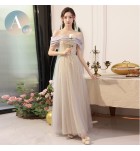女裝禮服裙網紗亮片長裙