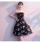 少女禮服裙抹胸中長裙
