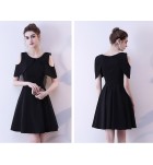少女禮服裙黑色派對短裙