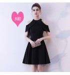 少女禮服裙黑色派對短裙