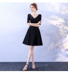 少女禮服裙黑色派對短裙